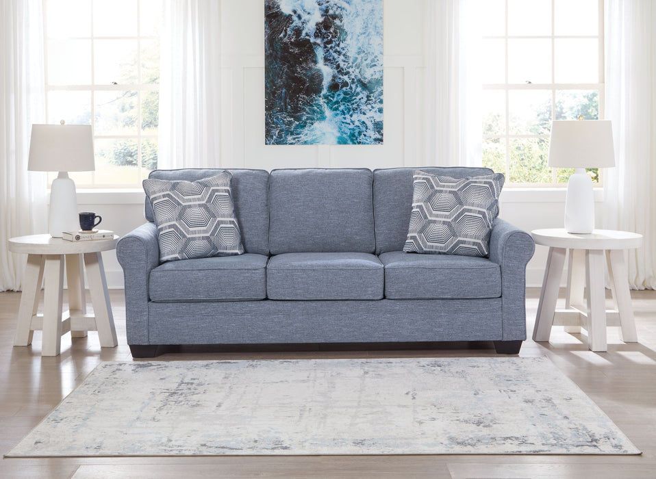 Carissa Manor - Denim - Sofa - Simple Home Plus