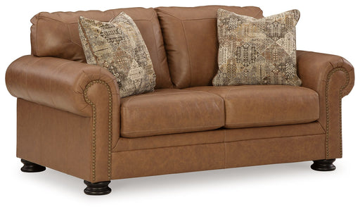 Carianna - Caramel - Loveseat - Simple Home Plus