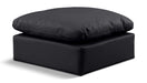 Indulge - Faux Leather Ottoman - Simple Home Plus