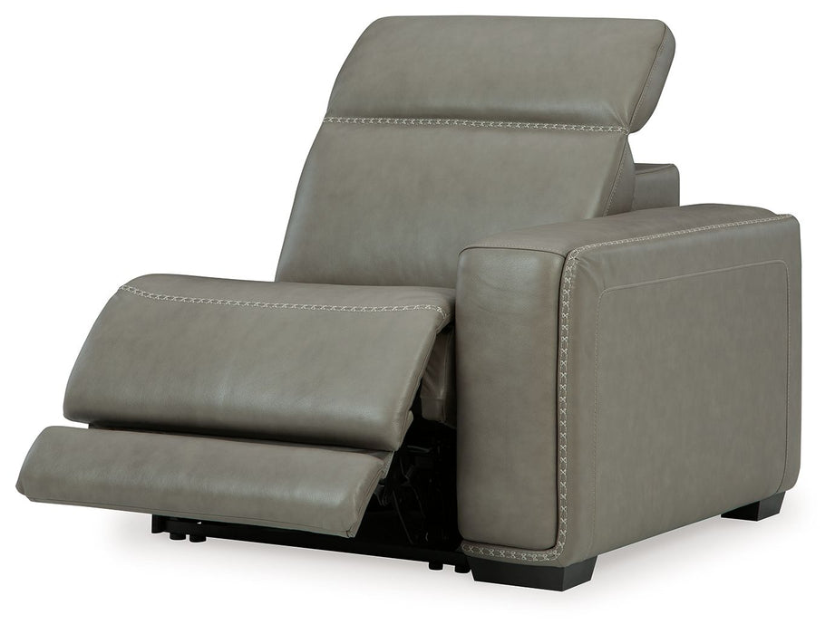 Correze - RAF Zero Wall Power Recliner - Gray - Simple Home Plus
