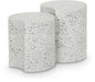 Dimple - Modular End Table - Terazzo Finish - Simple Home Plus
