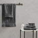 Luxor - 6 Piece Towel Set - Charcoal - Simple Home Plus