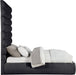 Adam - Chenille Fabric Bed With 89" Headboard - Simple Home Plus