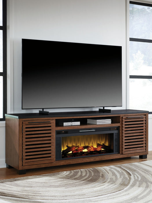Kallari - TV Stand With Fireplace Option - Simple Home Plus