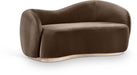 Gustavo - Velvet Upholstered Loveseat - Simple Home Plus