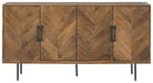 PratTVille - Brown - Accent Cabinet - Simple Home Plus