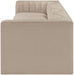 Rummi - Velvet Performance Fabric Upholstered 4 Piece Modular Sofa - Simple Home Plus