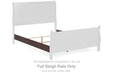Alisdair - Full Sleigh Rails - Reddish Brown - Simple Home Plus