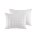 Cocoon - King 3 Piece Quilt Top Duvet Cover Mini Set - White - Simple Home Plus