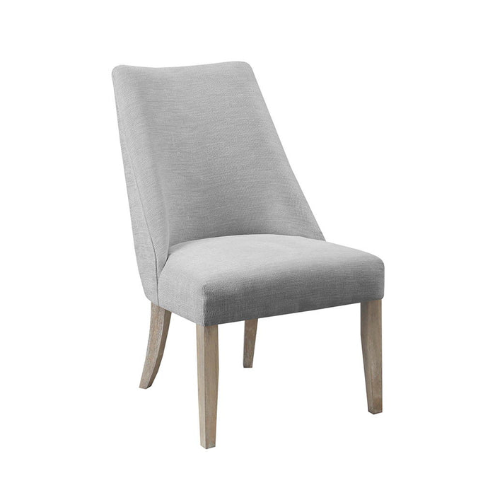 Winfield - Upholstered Dining Chair (Set of 2) - Light Gray - Simple Home Plus