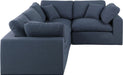 Comfy - 4 Piece Linen Fabric Modular Sectional - Simple Home Plus