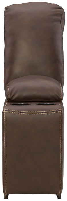 Dunleith - Console w/ Storage - Chocolate - Simple Home Plus