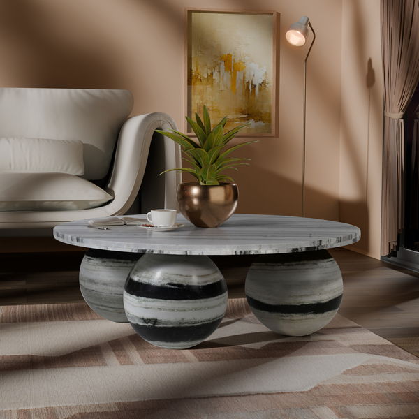 Spherical - Marble/Stone Coffee Table