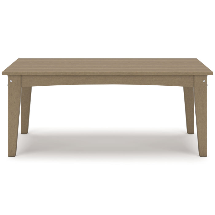 Hyland Wave - Rectangular Cocktail Table - Simple Home Plus