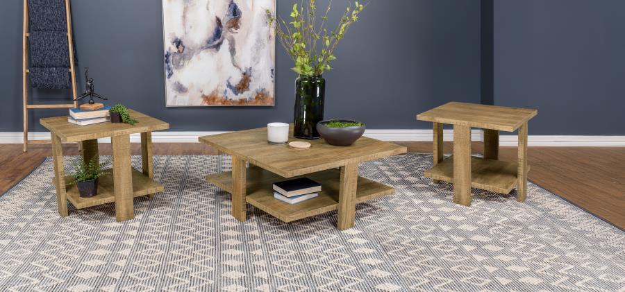 Dawn - Round Coffee Table Set - Simple Home Plus