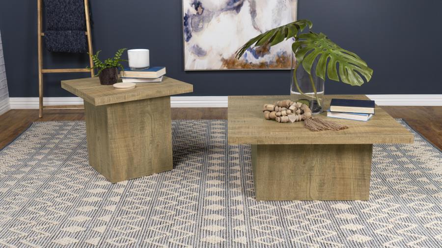 Devar - Square Coffee Table Set - Simple Home Plus