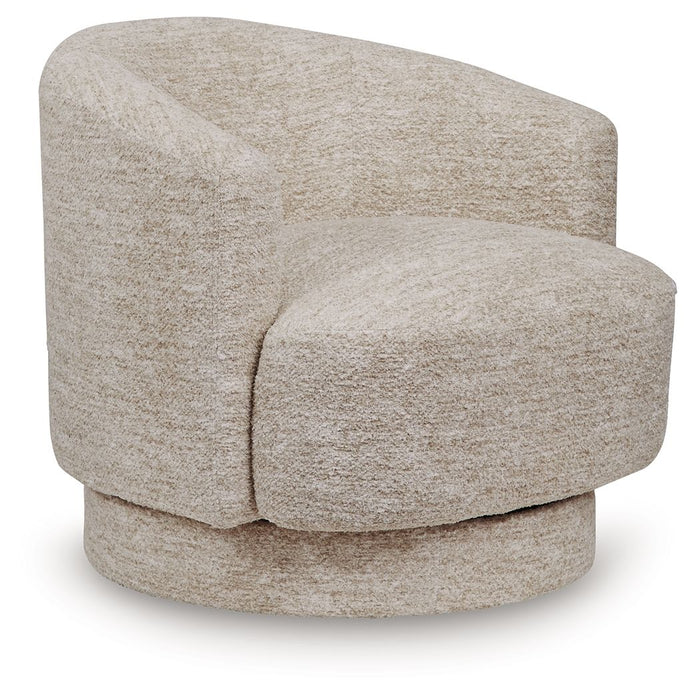 Wardsor - Stone - Swivel Chair - Simple Home Plus