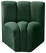 Arc - Boucle Fabric Curved Corner Chair - Simple Home Plus