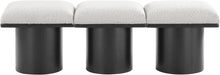 Pavilion - 3 Piece Modular Bench With Black Base - Simple Home Plus