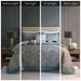 Aubrey - 5 Piece Jacquard Bedspread Set With Throw Pillows - Teal - Simple Home Plus