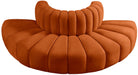 Arc - Velvet 4 Piece Modular Sofa - Simple Home Plus