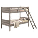 Ryder - Wood Bunk Bed With Mattress - Simple Home Plus