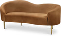 Ritz - Loveseat - Saddle - Simple Home Plus