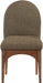 Waldorf - Boucle Dining Side Chair With Brown Legs - Simple Home Plus