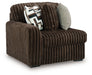 Midnight-Madness - LAF Corner Chair - Chocolate - Simple Home Plus