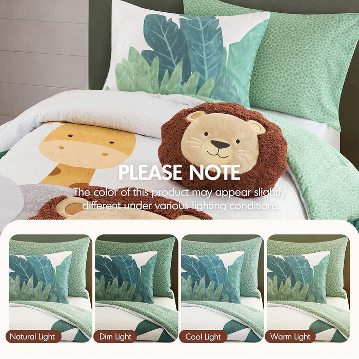 Safari - Twin Comforter Set - Green