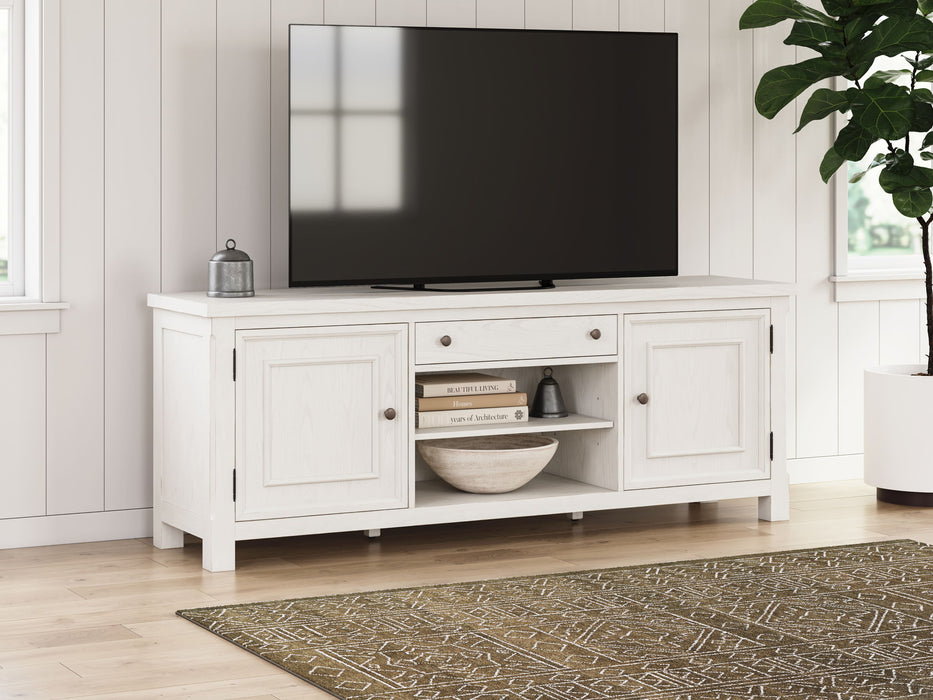 Robbinsdale - Extra Large TV Stand - Antique White - Simple Home Plus