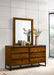 Reed - Mirror - Antique Coffee - Simple Home Plus