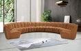 Infinity - 9 Piece Modular Sectional - Saddle - Simple Home Plus
