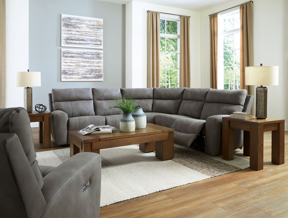 Next-Gen Durapella - Power Reclining Sectional Set - Simple Home Plus