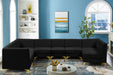 Alina - 8 Piece Velvet Modular Sectional - Simple Home Plus