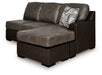 Castille Way - RAF Sofa Chaise - Fossil - Simple Home Plus