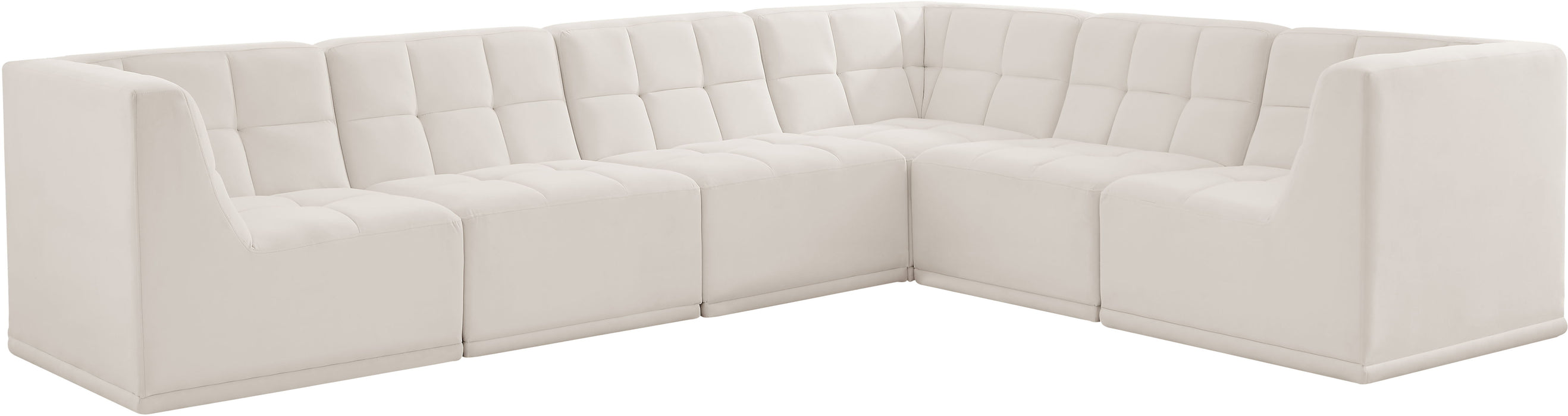 Relax - 6 Piece Modular Sectional - Simple Home Plus