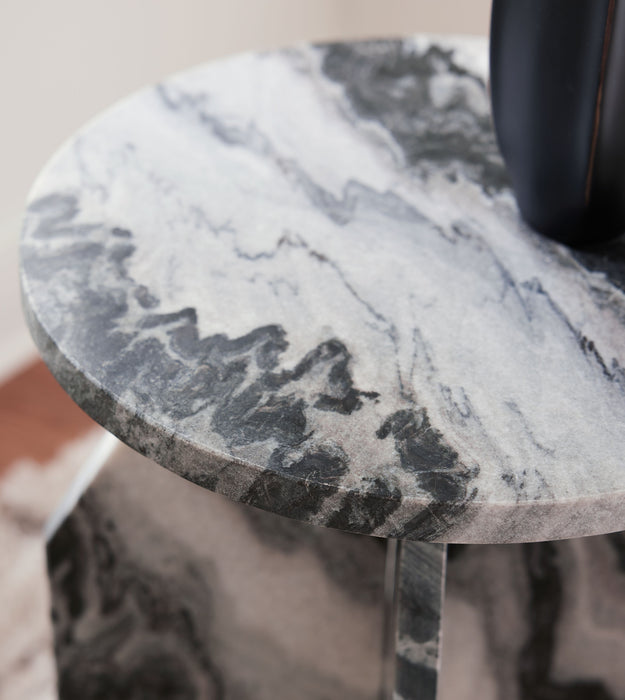 Wrenlane - Black / White / Taupe - Accent Table - Simple Home Plus