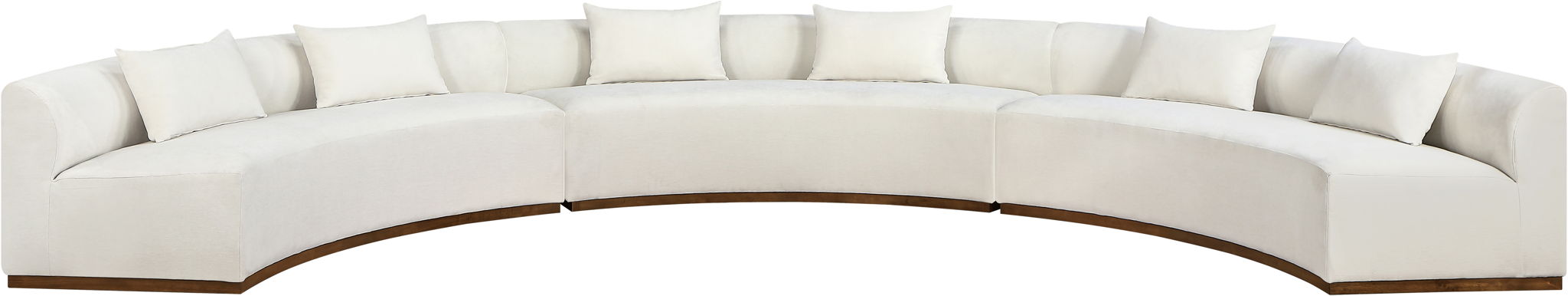 Avanti - Chenille Fabric Upholstered 3 Piece Modular Sectional - Simple Home Plus