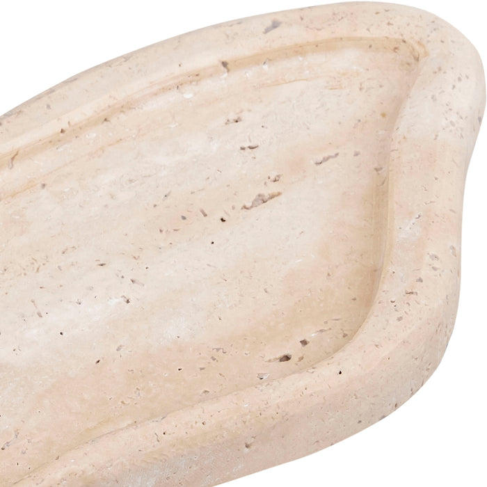 Arezzo - Travertine Tray - Natural - Simple Home Plus