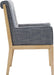 Gwendolyn - Dining Arm Chair With Natural Frame - Simple Home Plus