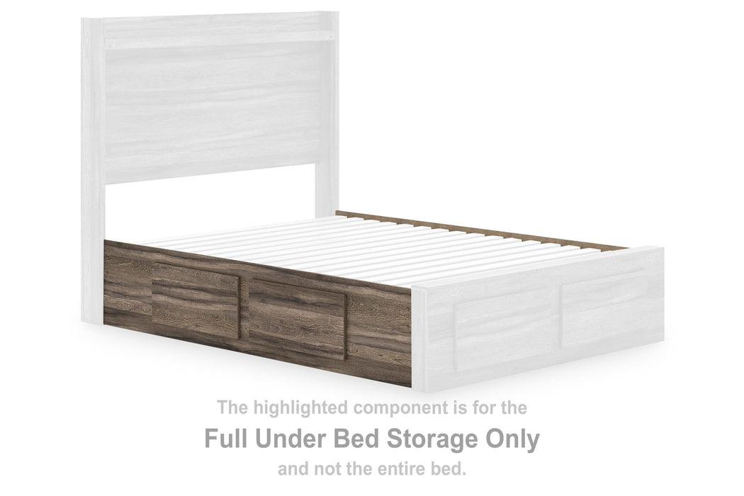Elbrim - Full Under Bed Storage - Brown - Simple Home Plus
