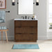 Willard - Engineered Stone And Solid Wood Bathroom Vanity - Simple Home Plus