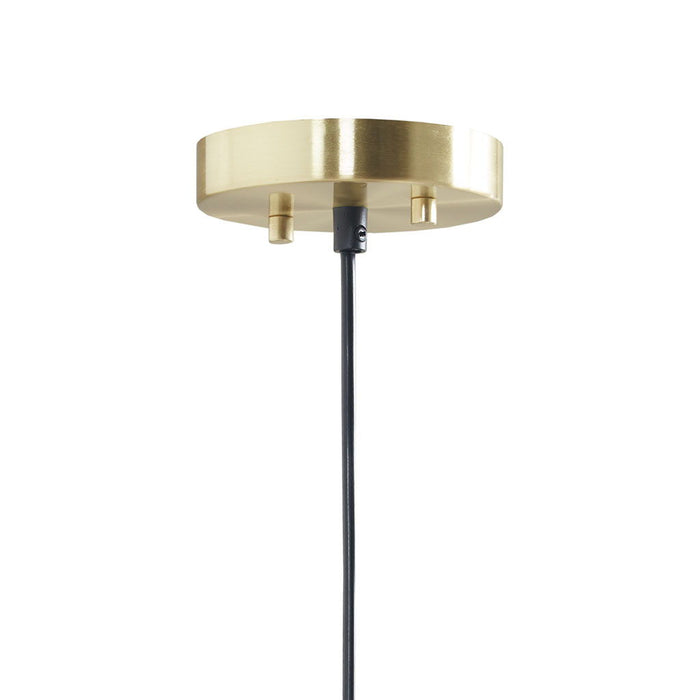 Saben - 2-Tier Pendant - Gold / White - Simple Home Plus