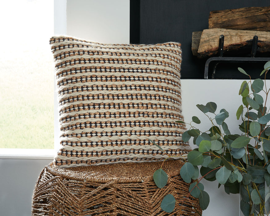 Nealington - Brown / Black / White - Pillow - Simple Home Plus