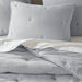 Breeze - Full/Queen Cotton Gauze Embroidered Quilt Set - Blue - Simple Home Plus