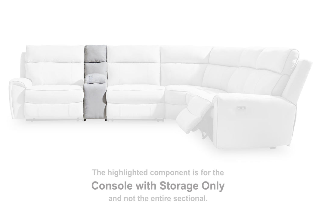 Social Pointe - Console With Storage - Pearl / Ash - Simple Home Plus