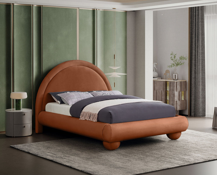Madrid - Velvet Upholstered Bed - Simple Home Plus