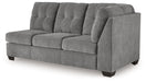 Marleton - Raf Full Sofa Sleeper - Gray - Simple Home Plus