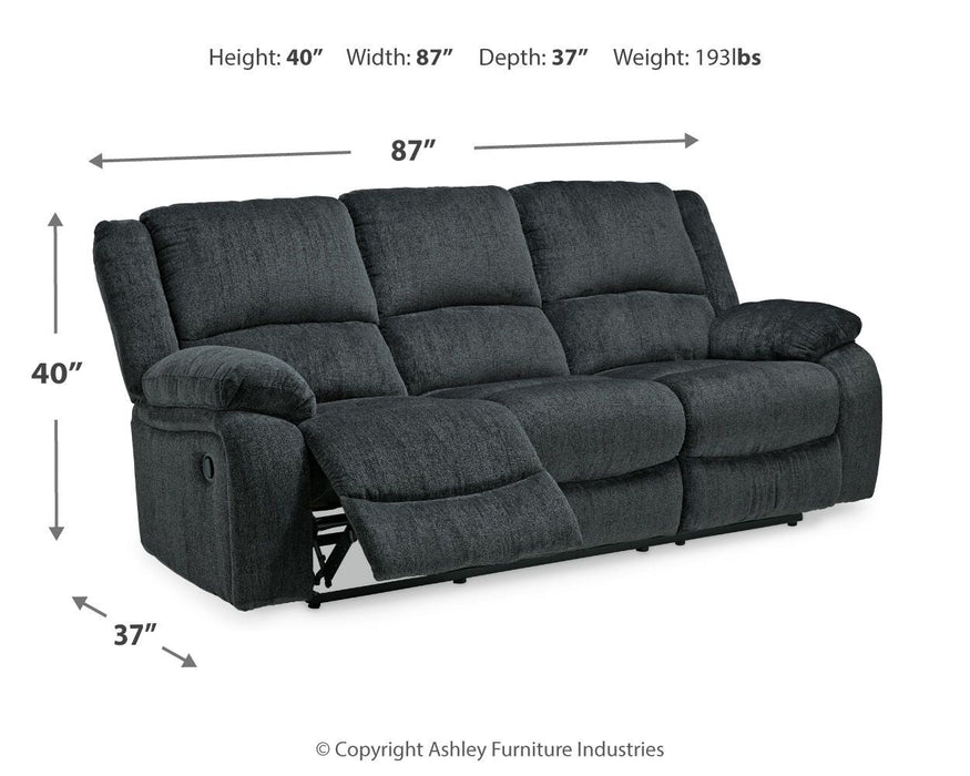 Draycoll - Reclining Sofa - Simple Home Plus